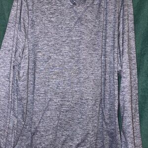 Lane Bryant Livi Blue Heathered Top